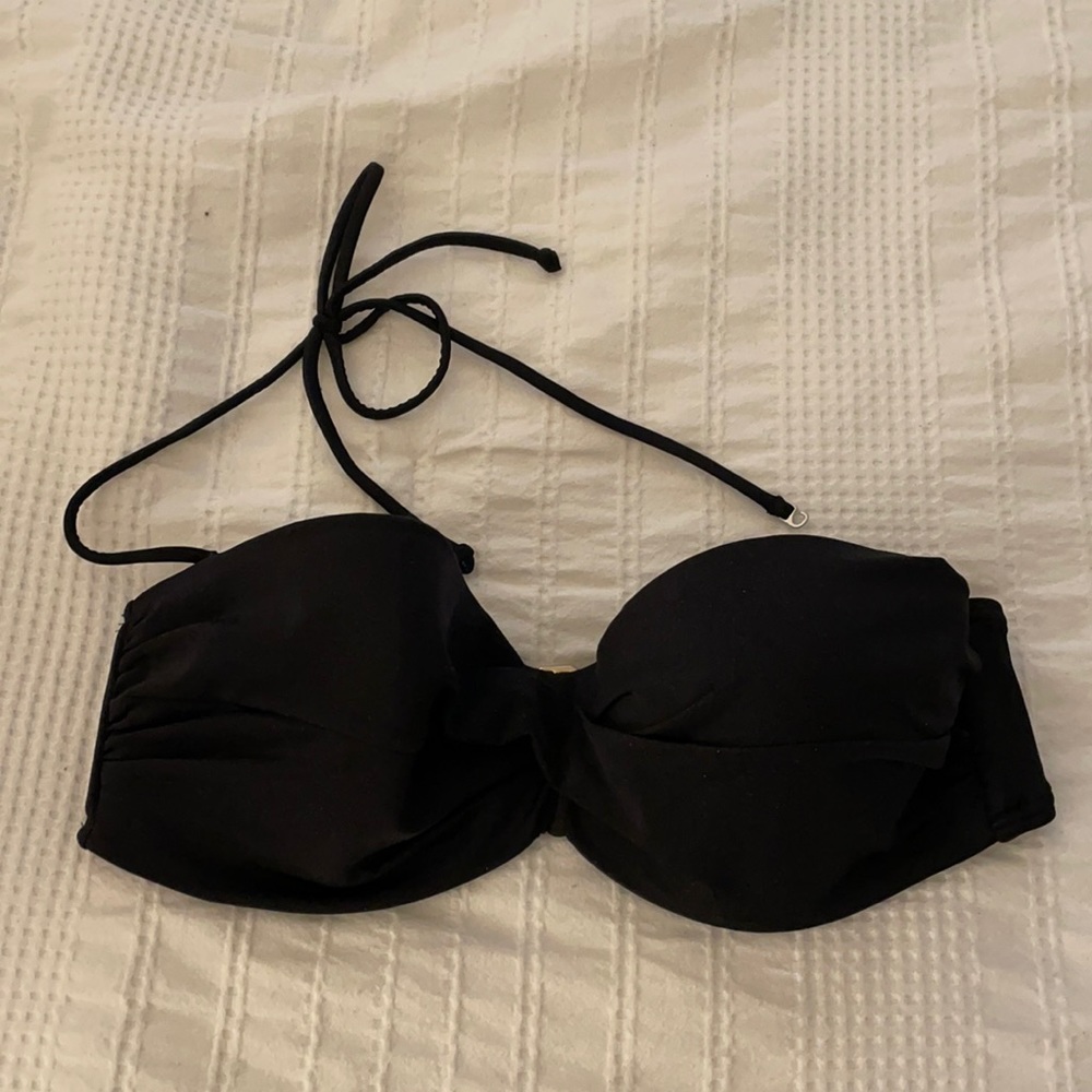 VS Black Underwire Bikini Top